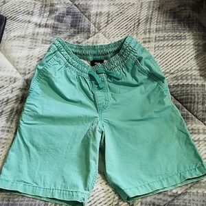 Vans Green Casual Shorts with Elastic Waist